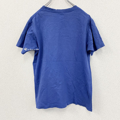 Volcom　ボルコム　半袖プリントTシャツ　青　ブルー　Mサイズ