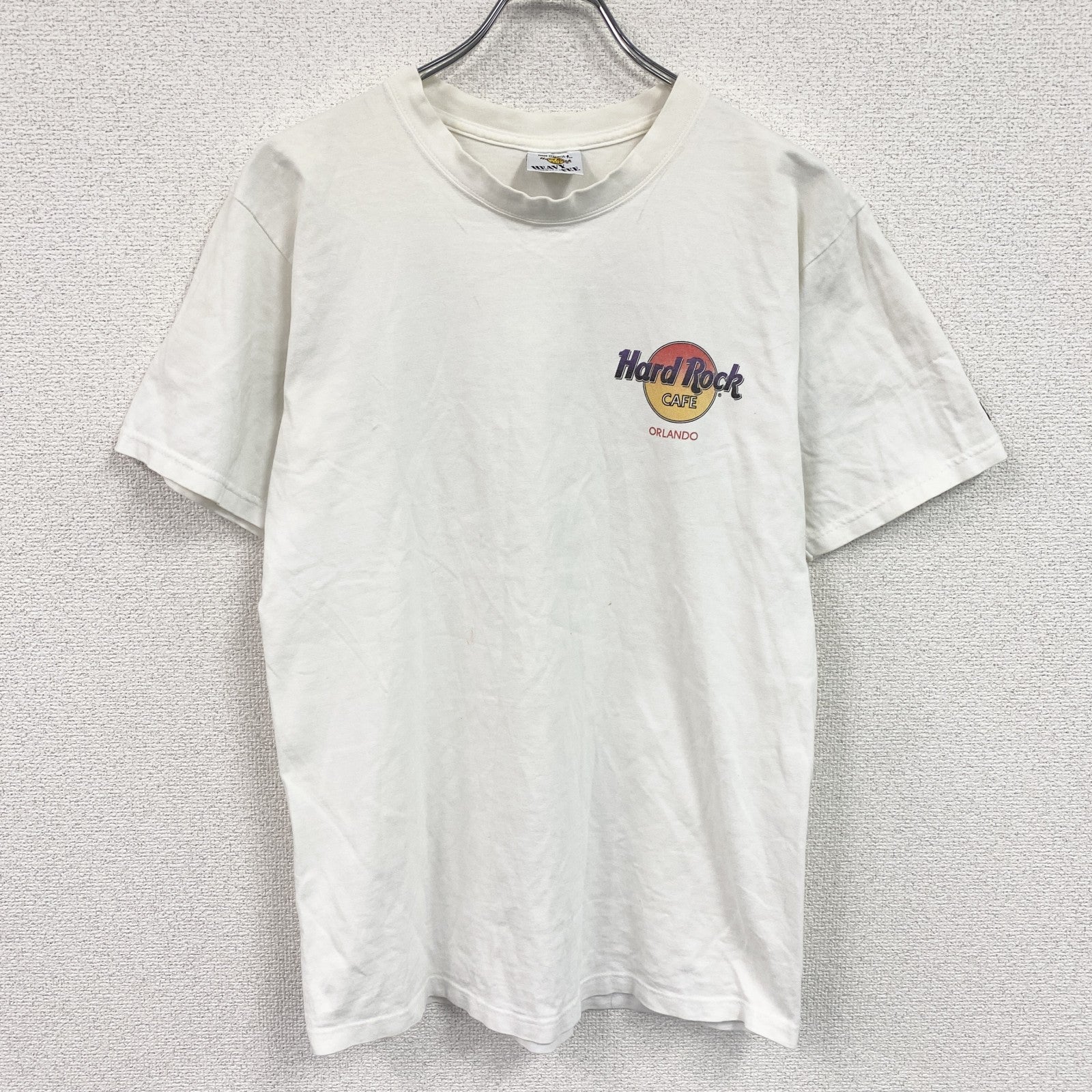 Hard Rock cafe　ハードロックカフェ　半袖プリントTシャツ　白　ホワイト　Mサイズ