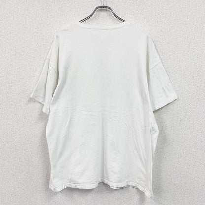 ～90s　ESPRIT　エスプリ　半袖プリントTシャツ　デカロゴ　シングルステッチ　ヴィンテージ　白　ホワイト　XLサイズ