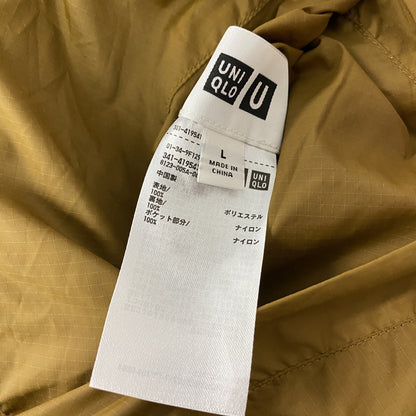 UNIQLO U　ユニクロユー　ボアフリースリバーシブルジャケット　ベージュ　Lサイズ