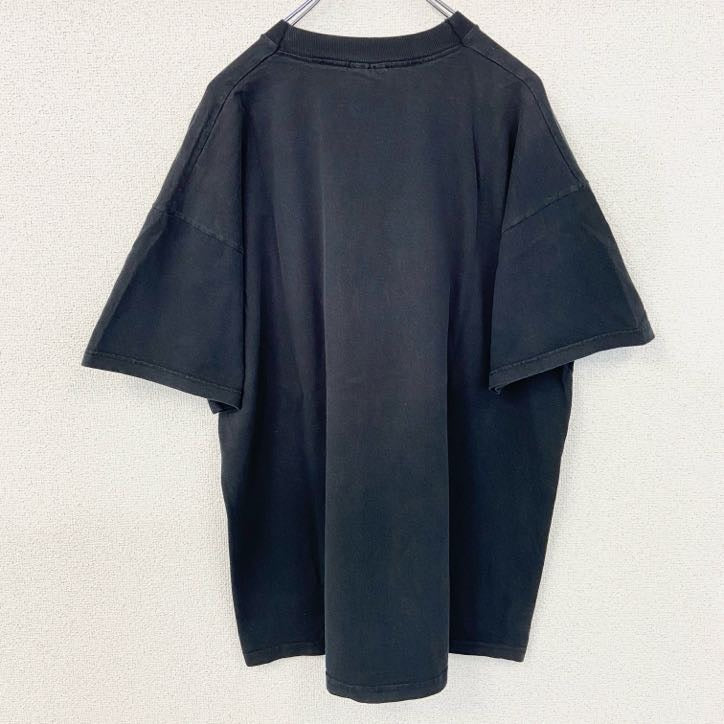 古着 used　90s　SCREEN STARS　半袖アニマルイラストプリントTシャツ　熊　bear　黒　ヴィンテージ　XLサイズ