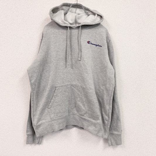 Champion　チャンピオン　スウェットパーカー/フーディー　灰色　グレー　Mサイズ