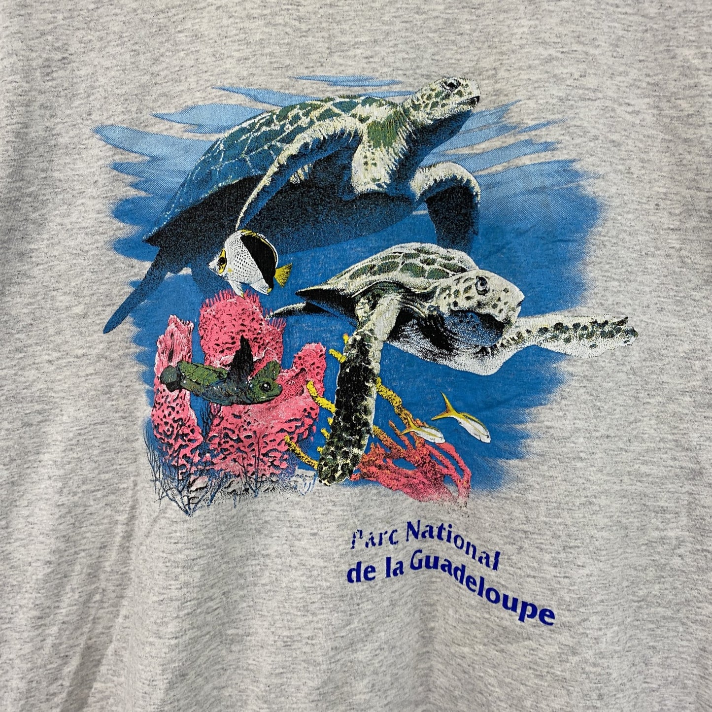 ～90s　Hanes　ヘインズ　半袖プリントTシャツ　ヴィンテージ　灰色　グレー　Lサイズ