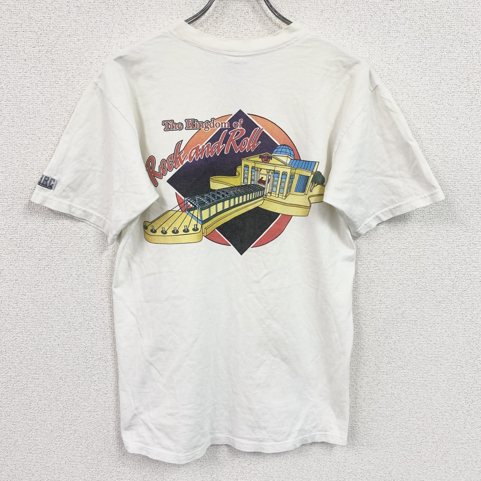 Hard Rock cafe　ハードロックカフェ　半袖プリントTシャツ　白　ホワイト　Mサイズ