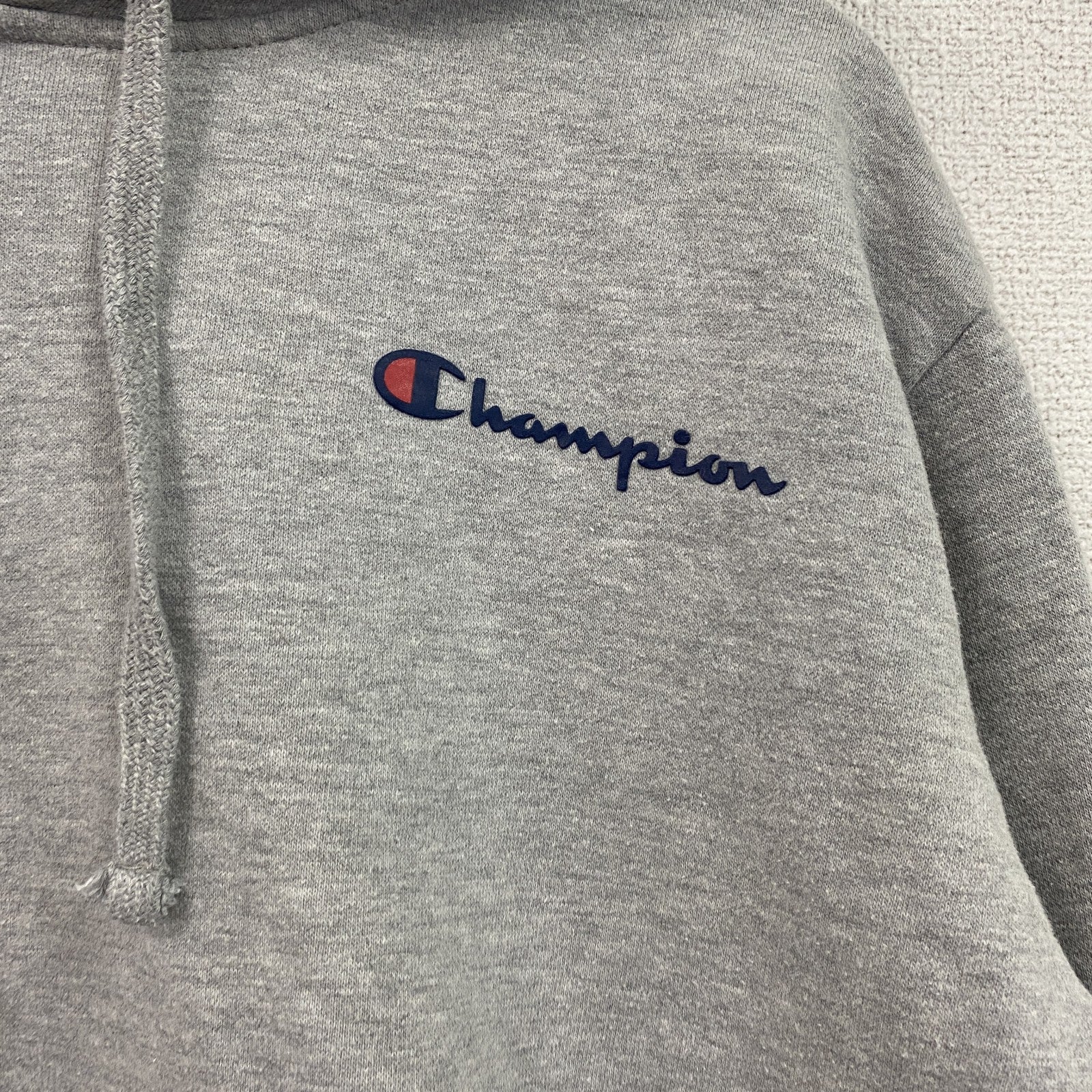 Champion　チャンピオン　スウェットパーカー/フーディー　灰色　グレー　Mサイズ