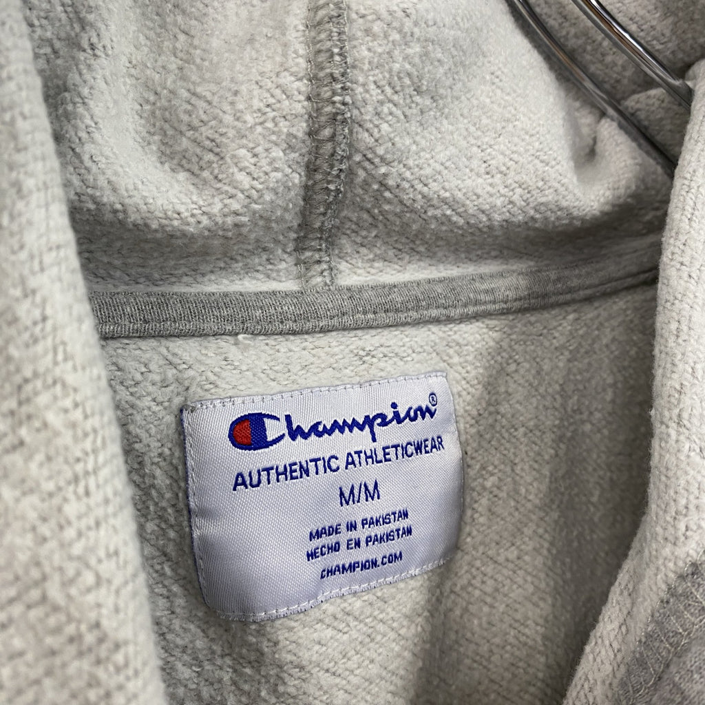 Champion　チャンピオン　スウェットパーカー/フーディー　灰色　グレー　Mサイズ