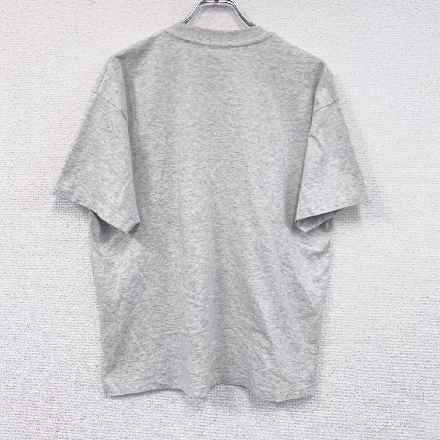 ～90s　Hanes　ヘインズ　半袖プリントTシャツ　ヴィンテージ　灰色　グレー　Lサイズ