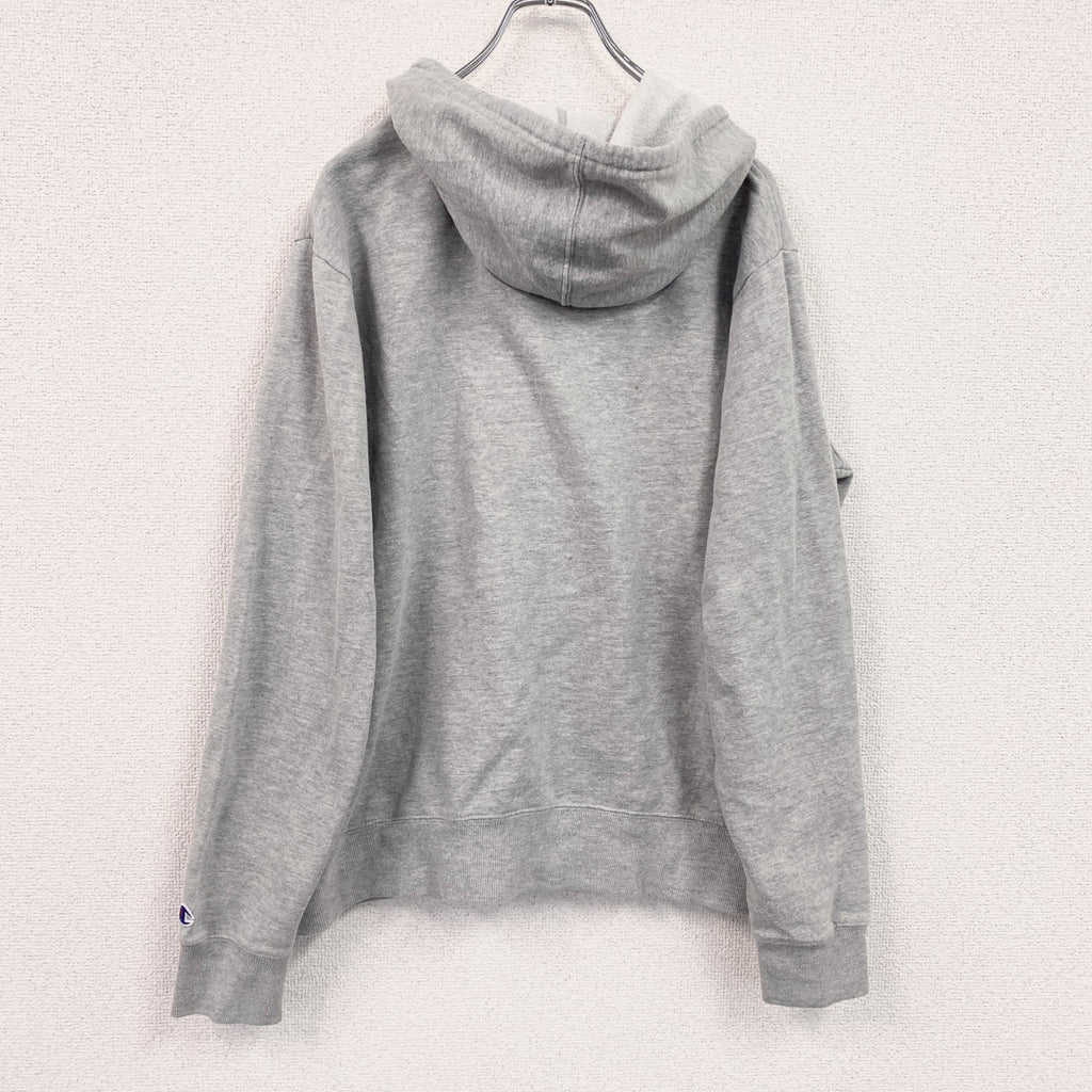 Champion　チャンピオン　スウェットパーカー/フーディー　灰色　グレー　Mサイズ