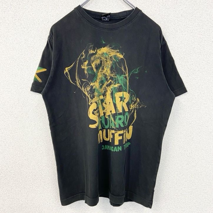 古着 used　Cantan　半袖プリントバンドTシャツ　Star Guard Muffin　JAMAICAN TRIP　Sサイズ