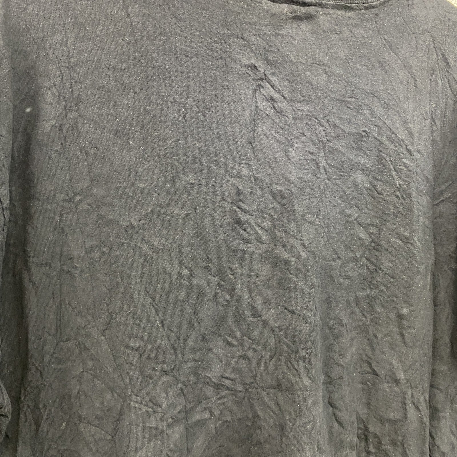90s　Calvin Klein　カルバンクライン　半袖プリントTシャツ　シングルステッチ　デカロゴ　黒　ブラック　XLサイズ