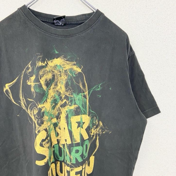 古着 used　Cantan　半袖プリントバンドTシャツ　Star Guard Muffin　JAMAICAN TRIP　Sサイズ