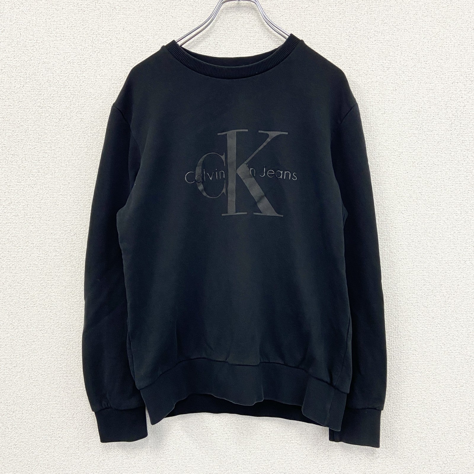 Calvin Klein Jeans　カルバンクライン ジーンズ　スウェット/トレーナー　黒　ブラック　Lサイズ