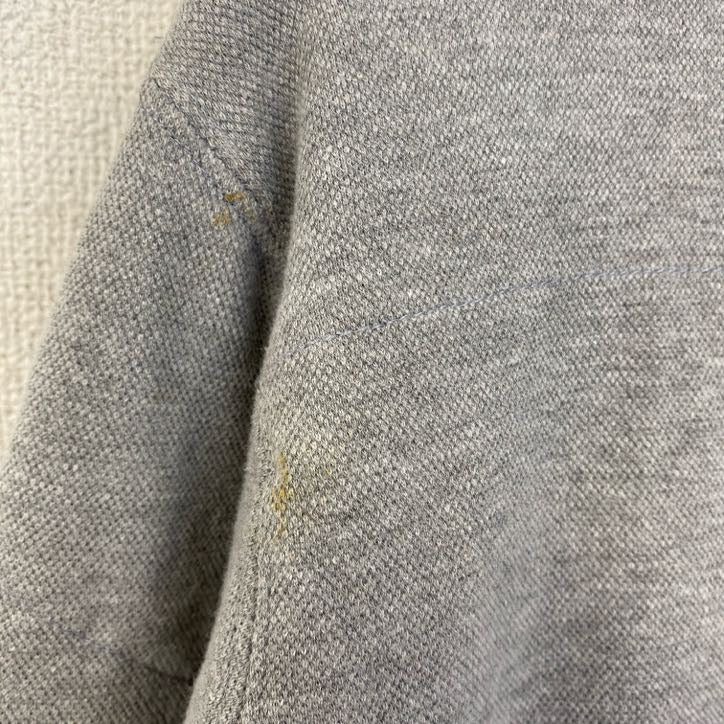 古着 used Quiksilver クイックシルバー　長袖フルジップパーカー　ブルゾン　ジャケット　アウター　グレー　Sサイズ