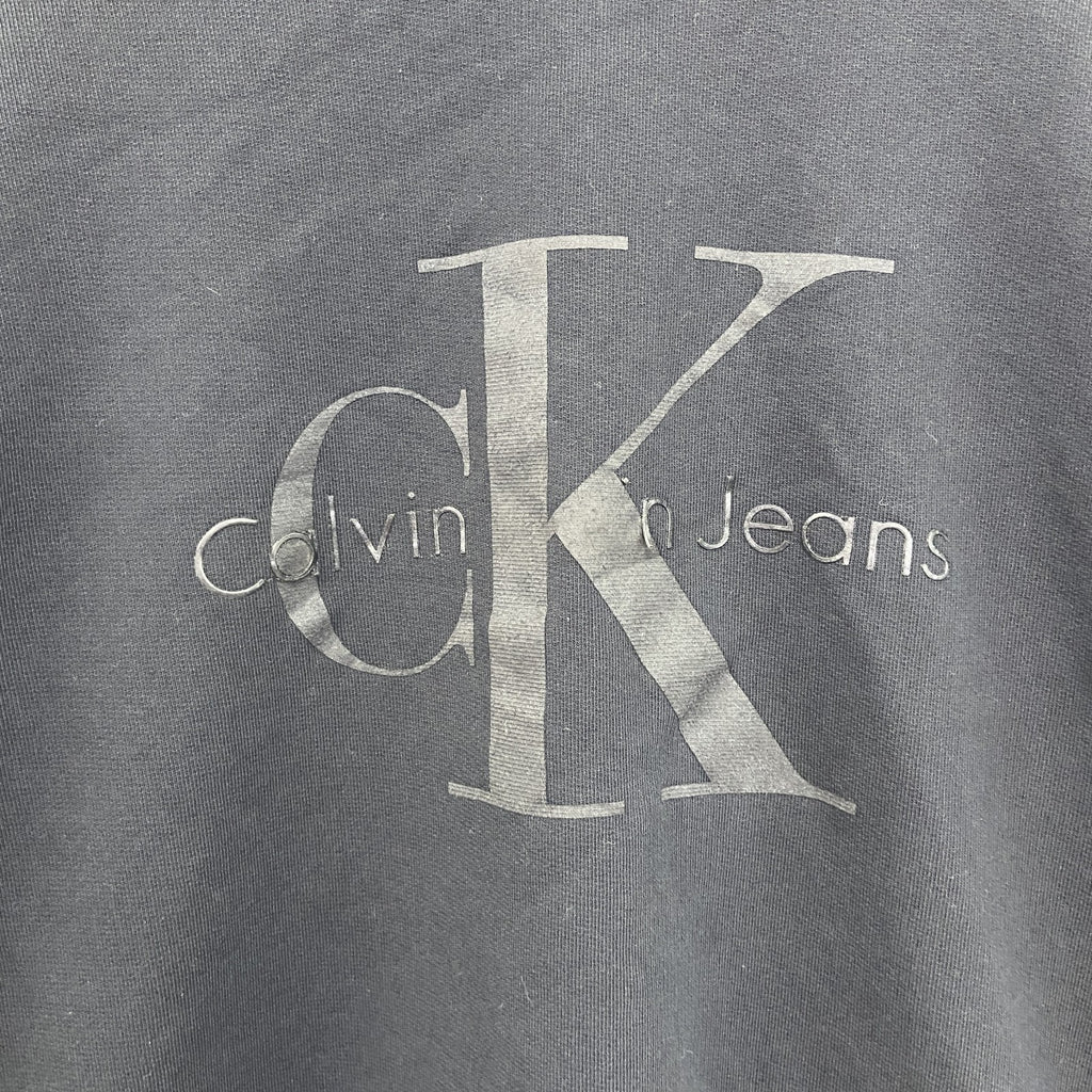 Calvin Klein Jeans　カルバンクライン ジーンズ　スウェット/トレーナー　黒　ブラック　Lサイズ