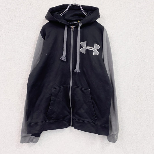 UNDER ARMOUR　アンダーアーマー　フルジップスウェットパーカー/フーディー　黒　ブラック
