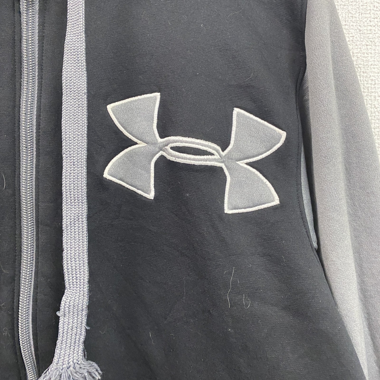 UNDER ARMOUR　アンダーアーマー　フルジップスウェットパーカー/フーディー　黒　ブラック