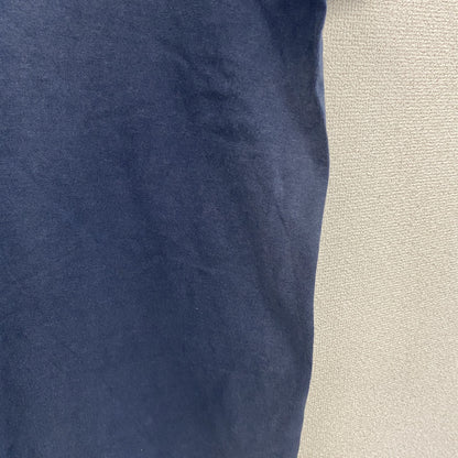 90s～　LEE　リー　半袖プリントTシャツ　フェード　デカロゴ　ヴィンテージ　紺　ネイビー　Lサイズ