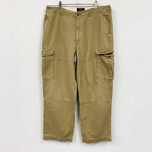 Abercrombie＆Fitch　アバクロンビー＆フィッチ　カーゴパンツ　ジップフライ　キャメル　38Rサイズ