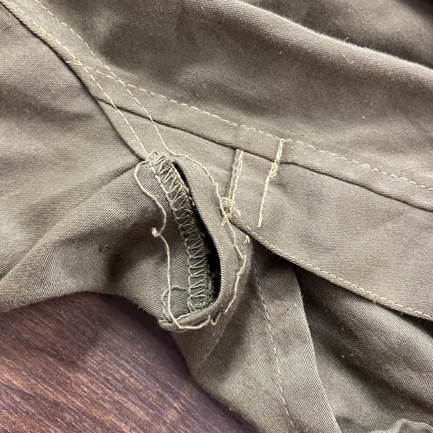 70s　Duxbak　ダックスバック　ハンティングジャケット　コーデュロイカラー　ヴィンテージ　カーキ　14サイズ