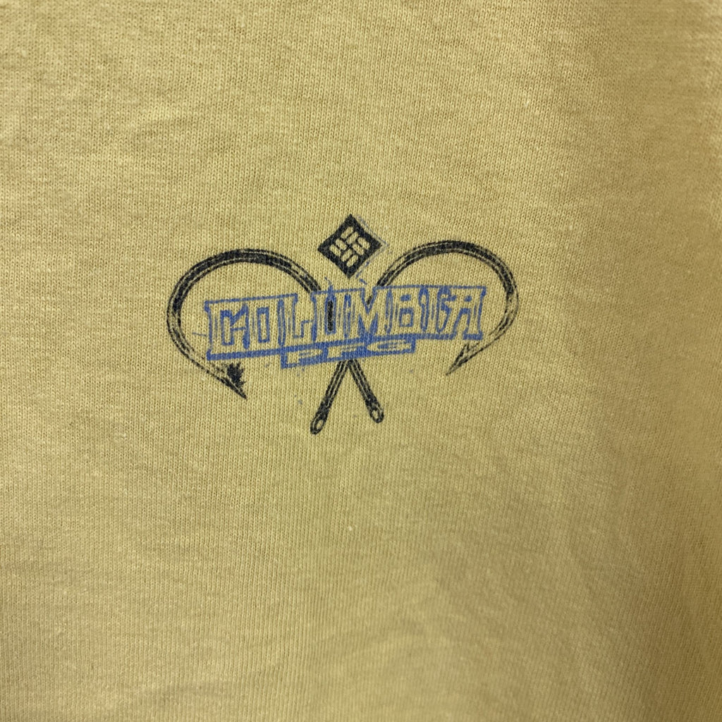 Columbia　コロンビア　半袖プリントTシャツ　黄色　イエロー　Lサイズ