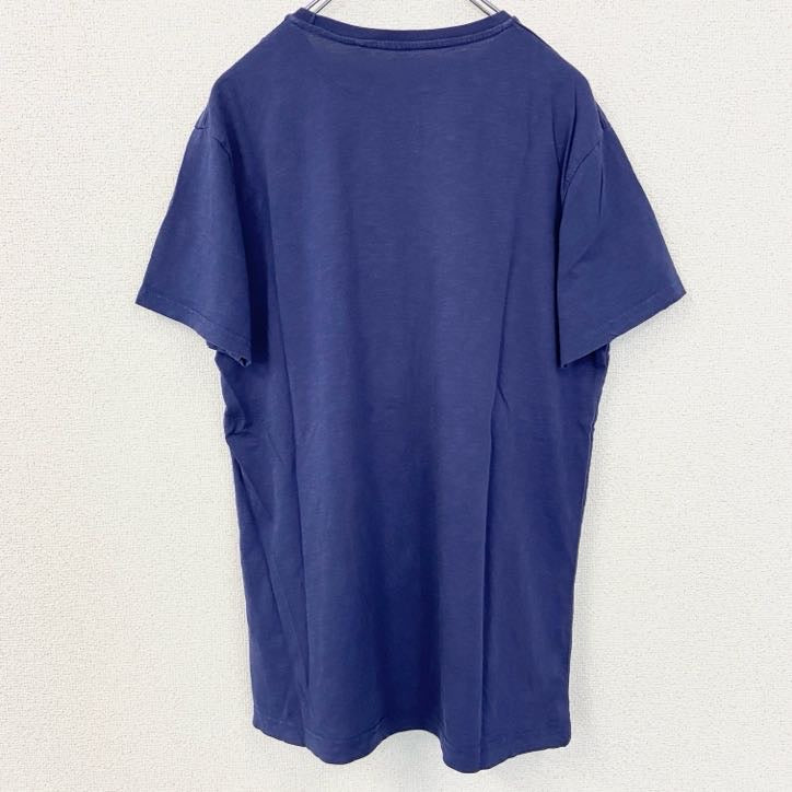 古着 used　SUPERMAN　スーパーマン　マーベル　半袖プリントムービーTシャツ　DCコミックス　映画　ネイビー　Lサイズ
