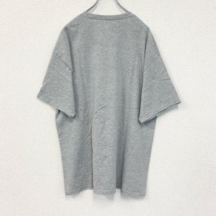 古着 used　champion チャンピオン　半袖プリントカレッジTシャツ　リバティ大学　1971　レトロ　グレー　XLサイズ
