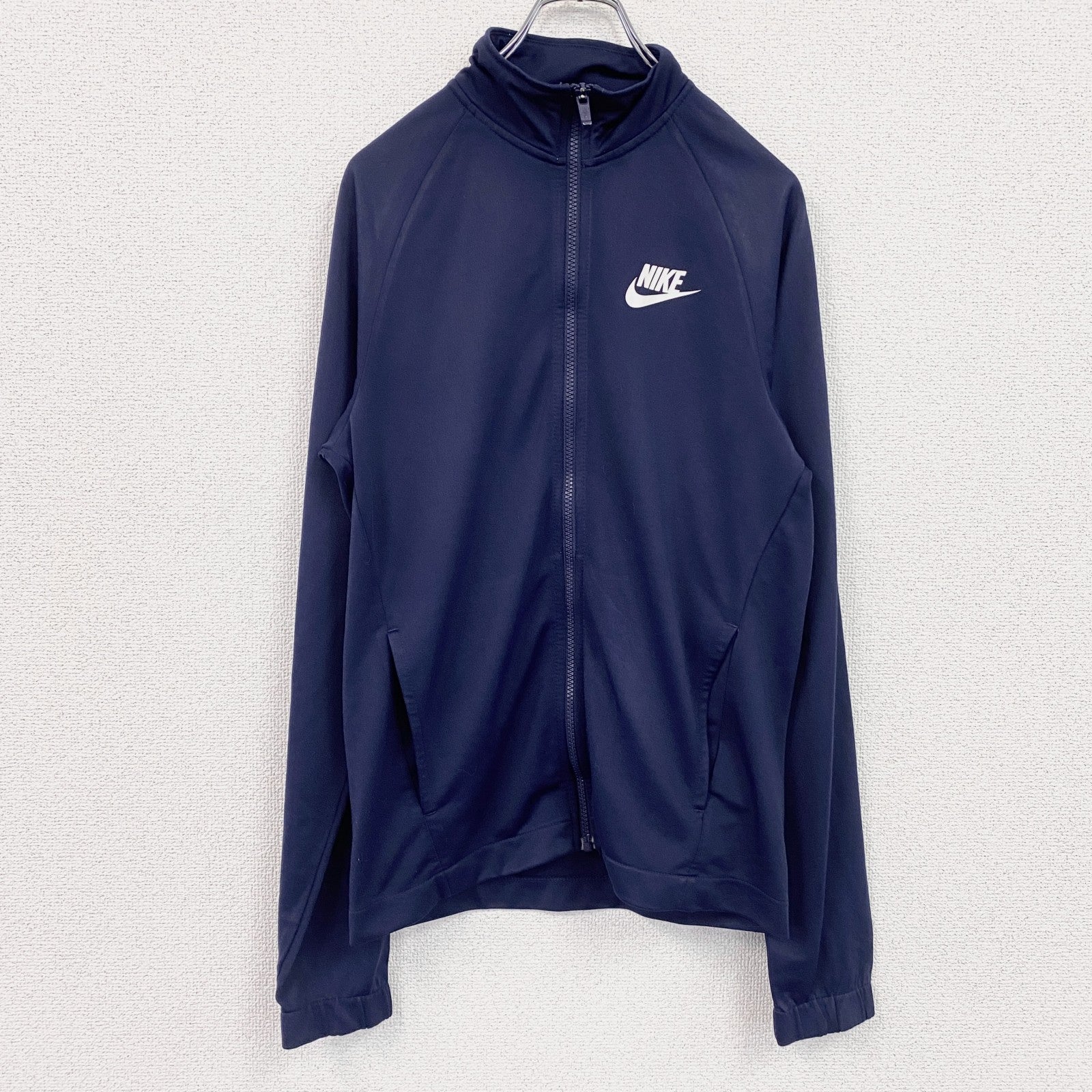 NIKE　ナイキ　トラックジャケット/ジャージ　紺　ネイビー　XSサイズ