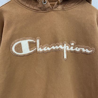 Champion　チャンピオン　スウェットパーカー/フーディー　茶色　ブラウン　Mサイズ