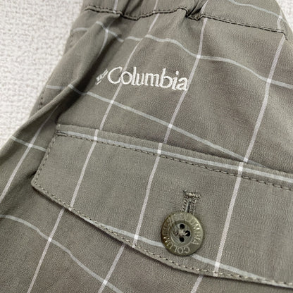 Columbia　コロンビア　ホークスヒルショーツ　ハーフパンツ/ショートパンツ　ウィンドウ柄　灰色　グレー　Lサイズ
