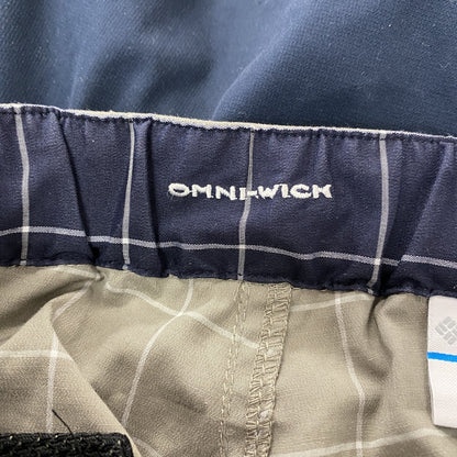 Columbia　コロンビア　ホークスヒルショーツ　ハーフパンツ/ショートパンツ　ウィンドウ柄　灰色　グレー　Lサイズ