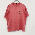 ～90s　OLD STUSSY FRESH GEAR　オールドステューシー　半袖プリントTシャツ　フェード　ピンク　Lサイズ