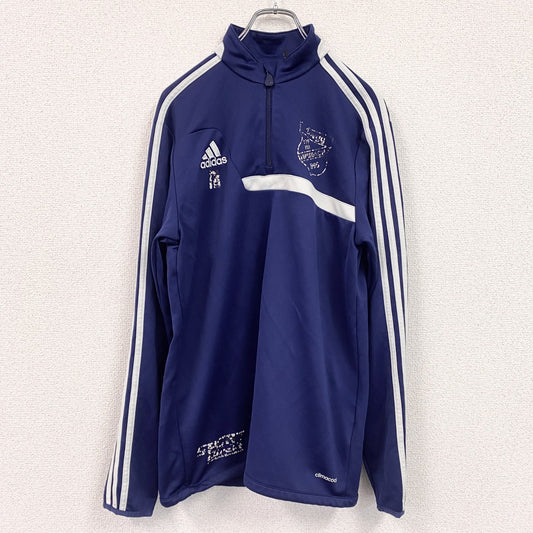 adidas　アディダス　トラックジャケット/ジャージ　紺　ネイビー　Mサイズ