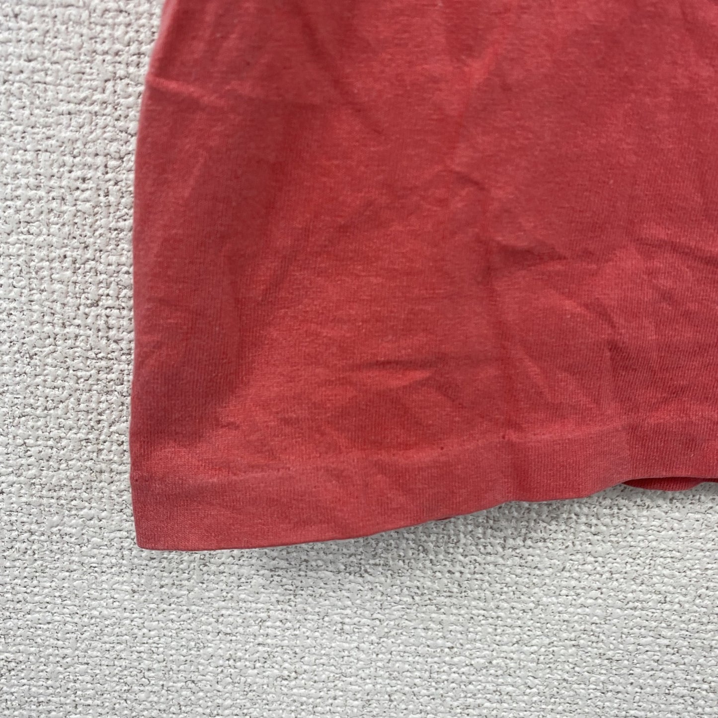 ～90s　OLD STUSSY FRESH GEAR　オールドステューシー　半袖プリントTシャツ　フェード　ピンク　Lサイズ