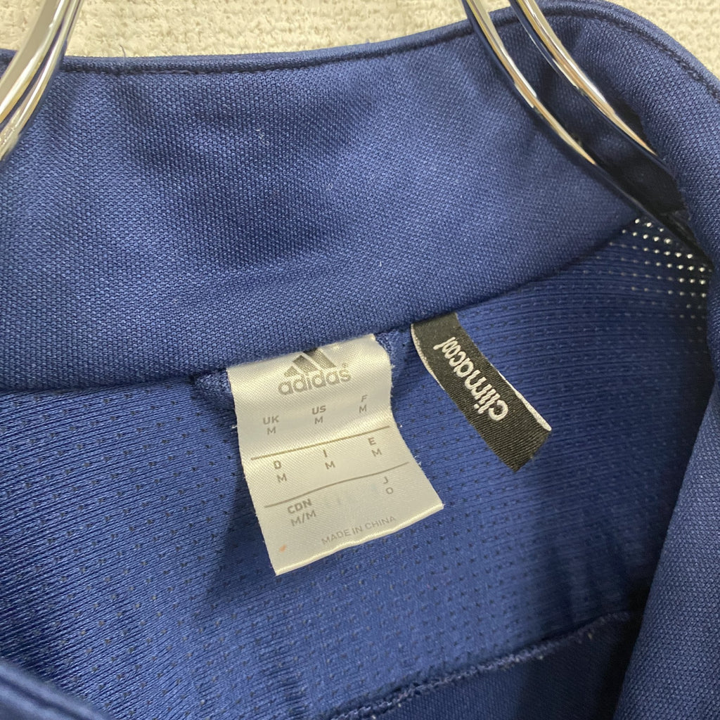 adidas　アディダス　トラックジャケット/ジャージ　紺　ネイビー　Mサイズ