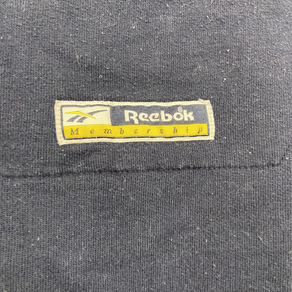 Reebok　リーボック　スウェット/トレーナー　ハーフジップ　紺　ネイビー　Mサイズ