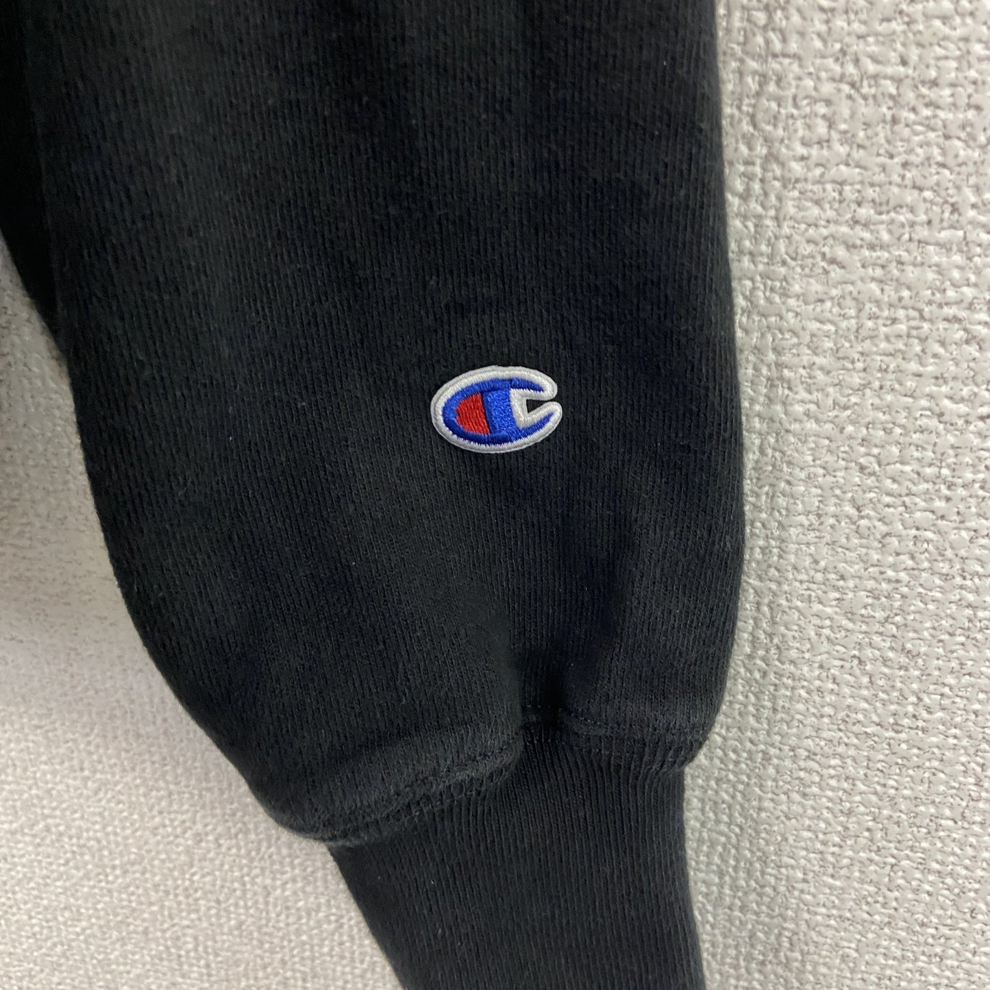 Champion　チャンピオン　リバースウィーブ　スウェット/トレーナー　カレッジロゴ　黒　ブラック　Sサイズ