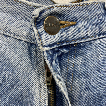 L.L.Bean　エルエルビーン　デニムパンツ/ジーンズ　ジップフライ　インディゴ　W32サイズ