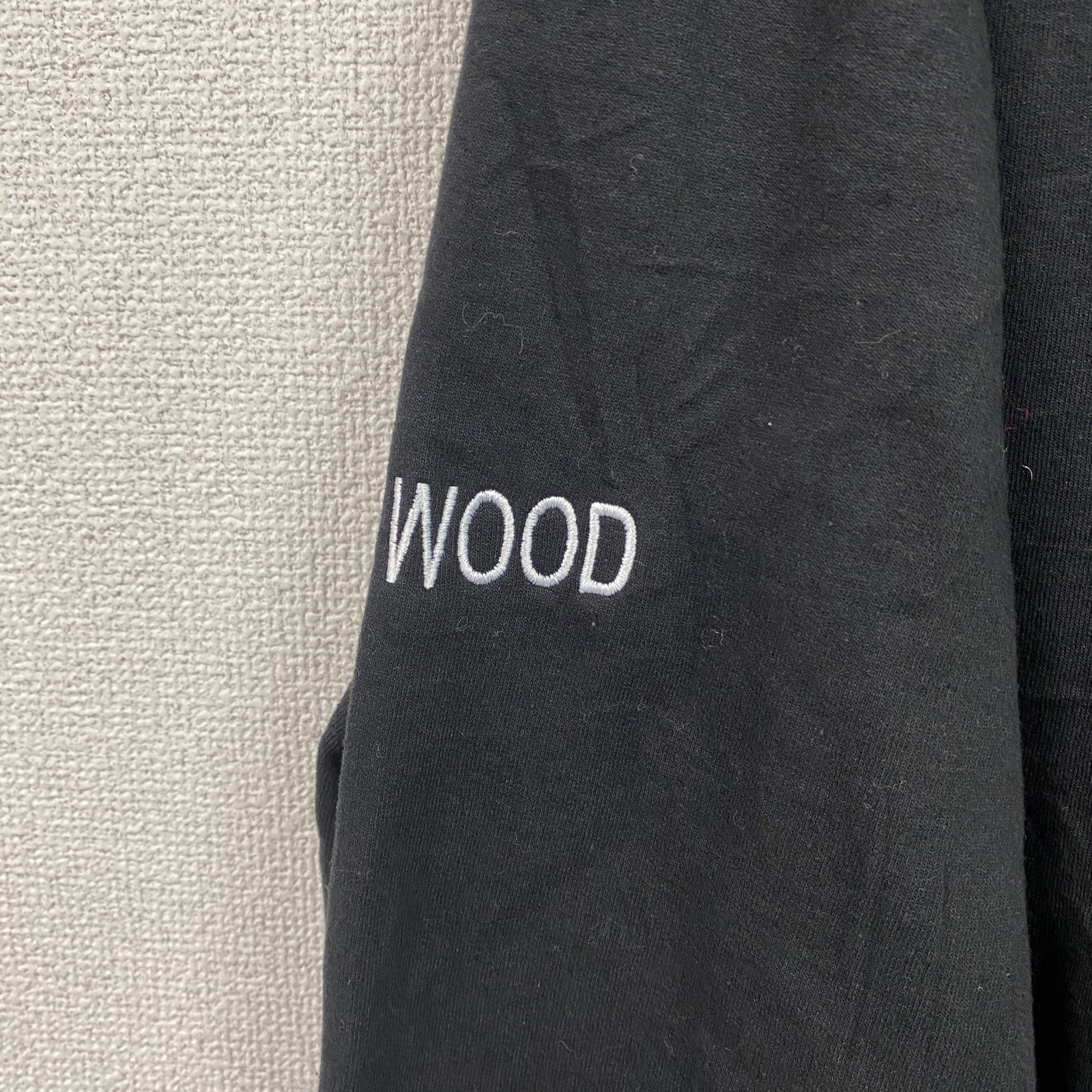 Champion　チャンピオン　スウェット/トレーナー　刺繍ロゴ　クルーネック　現行　黒　ブラック　XLサイズ