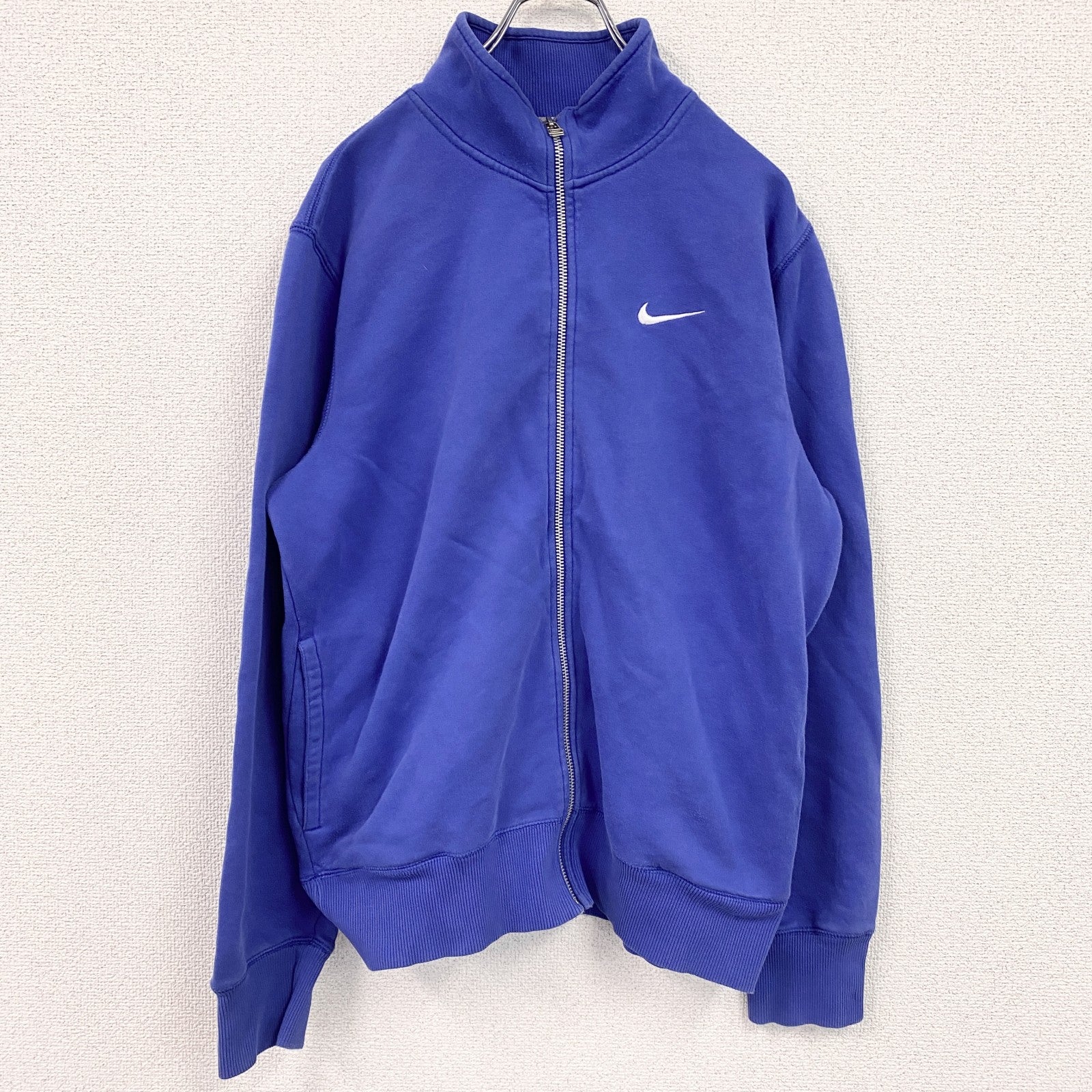 NIKE　ナイキ　フルジップスウェットジャケット　トラックジャケット/ジャージ　青　ブルー　Mサイズ