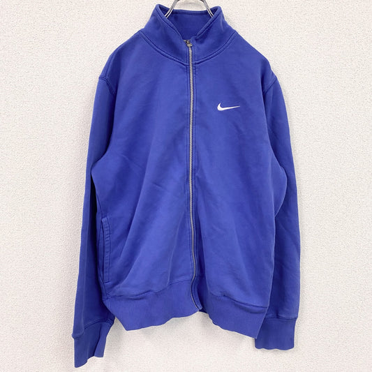 NIKE　ナイキ　フルジップスウェットジャケット　トラックジャケット/ジャージ　青　ブルー　Mサイズ