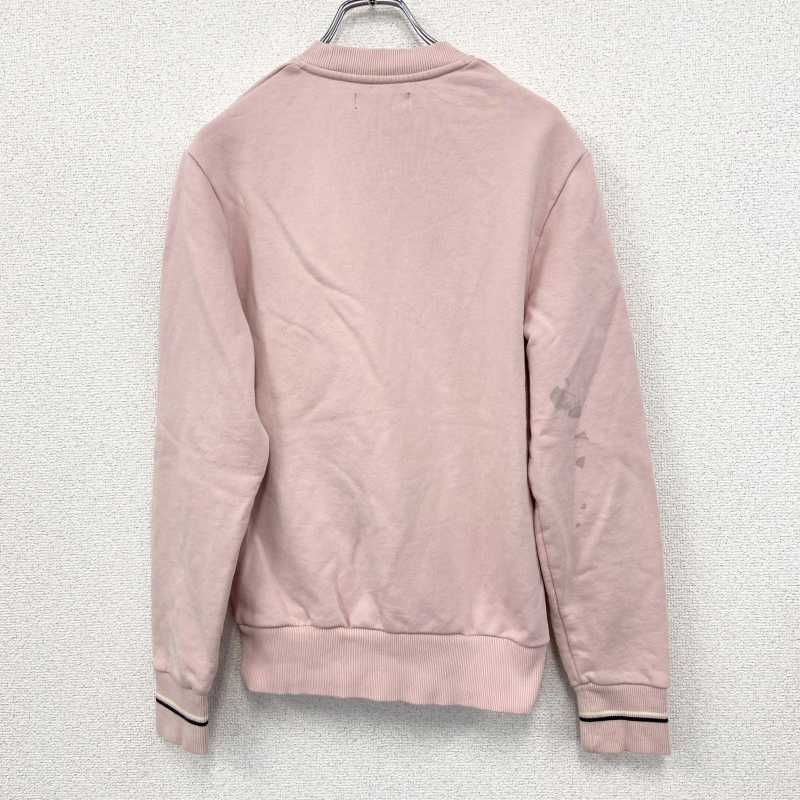 FRED PERRY　フレッド ペリー　スウェット/トレーナー　ピンク　Sサイズ