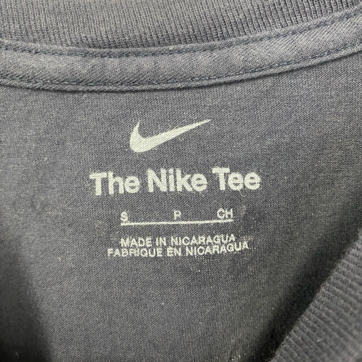 古着 used　NIKE ナイキ　半袖プリントTシャツ　スウッシュマーク　ネイビー　NFL　ヒューストン テキサンズ　Sサイズ