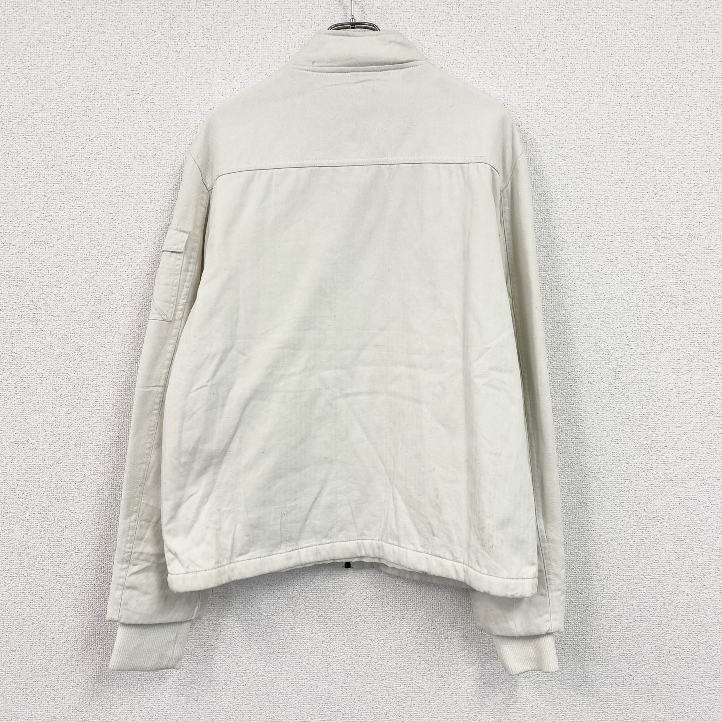 GUESS　ゲス　ミリタリージャケット　10つポケット　エポレット　白　ホワイト　XLサイズ　