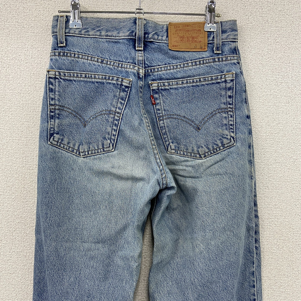 Levi's　リーバイス　550　デニムパンツ/ジーンズ　ジップフライ　縦落ち　インディゴ　W27サイズ