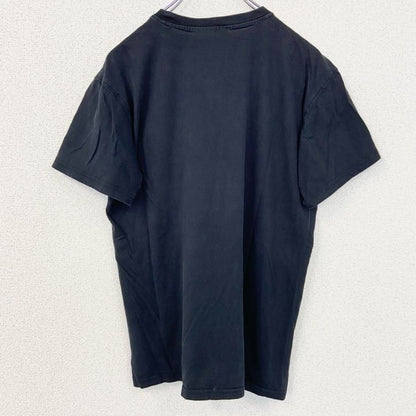 古着 used　SIMPSONS　シンプソンズ　半袖キャラクタープリントTシャツ　クルーネック　黒　ブラック　カジュアルデザイン