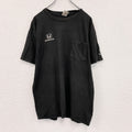 Hanes　ヘインズ　HONDA　ホンダ　半袖プリントTシャツ　ポケT　黒　ブラック　Lサイズ