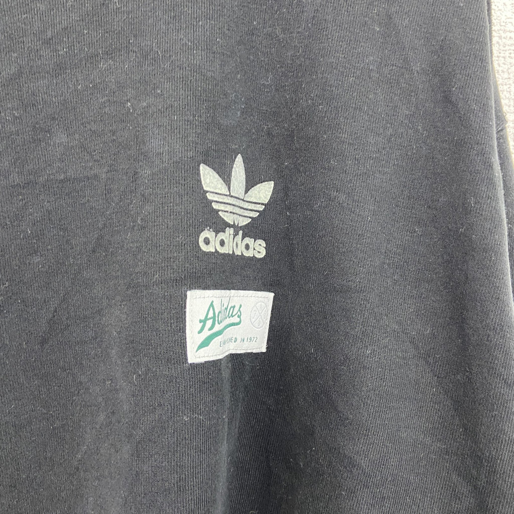 adidas　アディダス　スウェット/トレーナー　黒　ブラック　Sサイズ