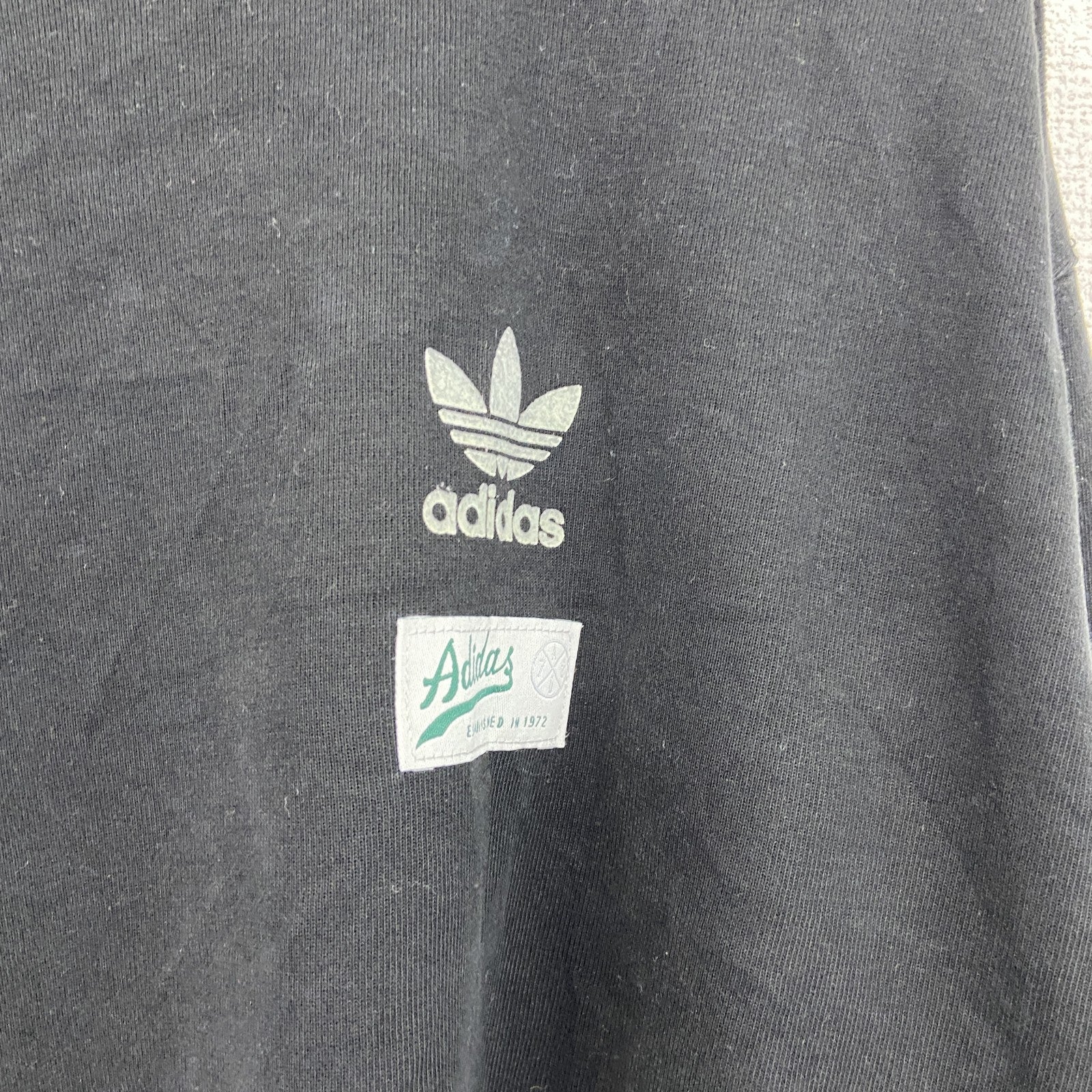 adidas　アディダス　スウェット/トレーナー　黒　ブラック　Sサイズ