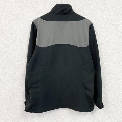 NIKE GOLF　ナイキゴルフ　ハーフジップトラックジャケット/ジャージ　スウッシュ　黒　ブラック　Lサイズ