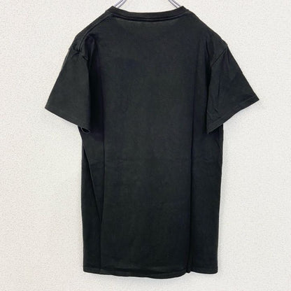 古着 used　SOLE ADDICTION　半袖プリントTシャツ　インディアン　レトロデザイン　黒　ブラック　Sサイズ